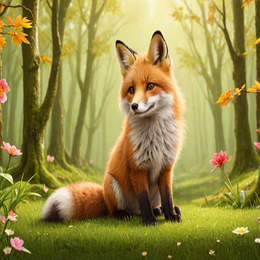 cute fox backgrounds