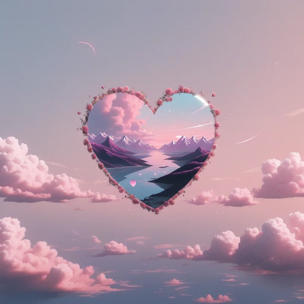 aesthetic love wallpaper