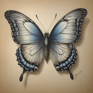 buttefly drawing