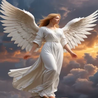 clipart of angels with wings