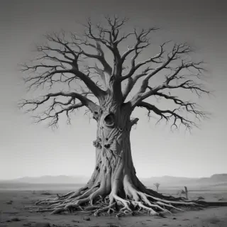 dead tree drawings