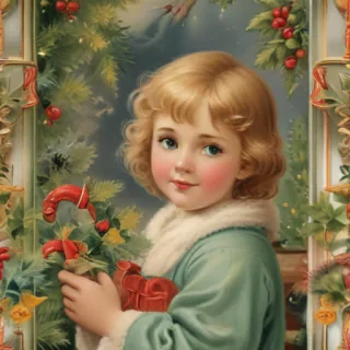 free printable vintage christmas images