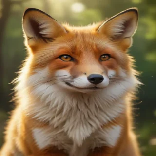 background fox
