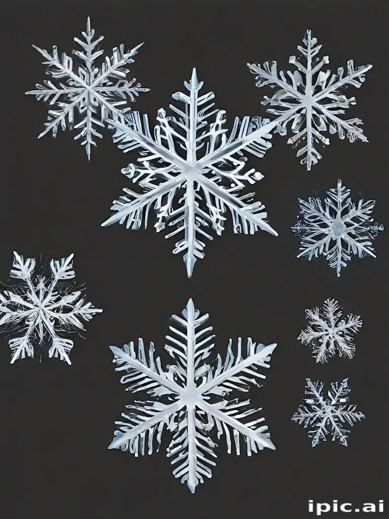 snowflakes png transparent