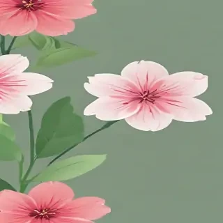 simple flower background