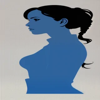 woman silhouette png