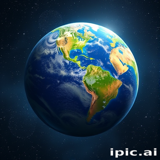 animated pic of earth