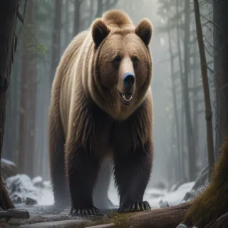 bear pic drawing
