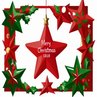christmas star clipart