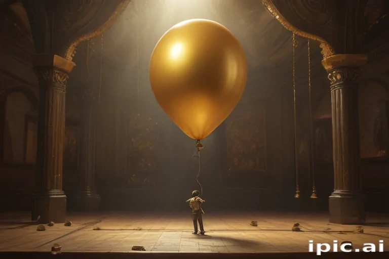 golden balloon