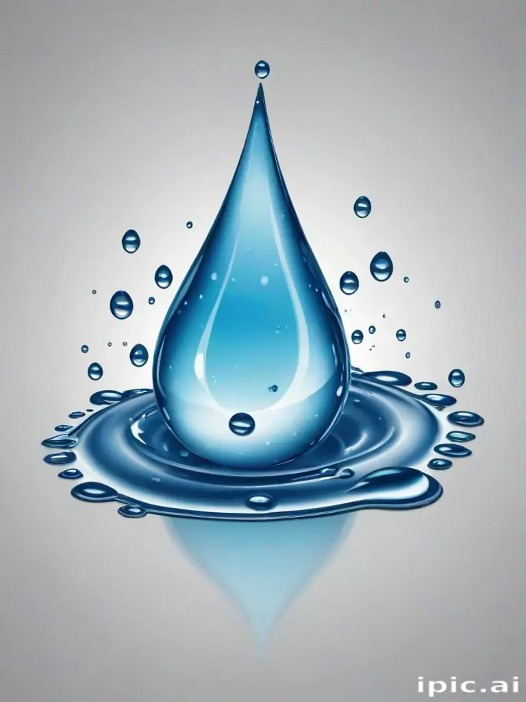 water drops clip art