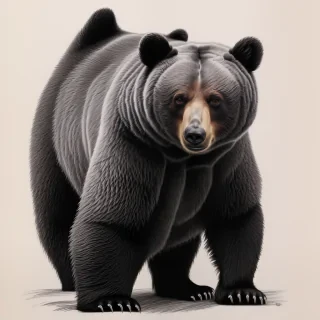 bear drawing