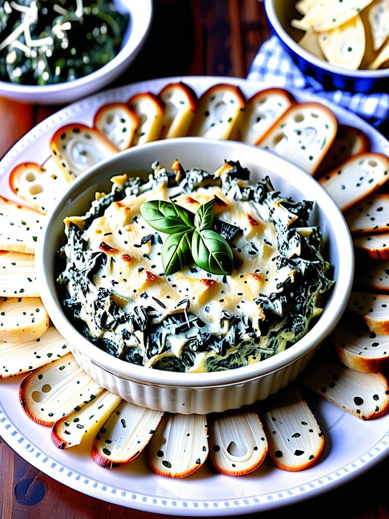 alton brown spinach artichoke dip