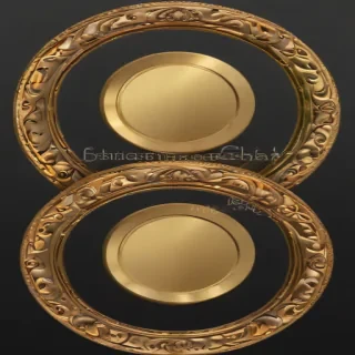 gold circle png