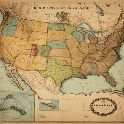 mapa usa