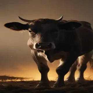 cow silhouette