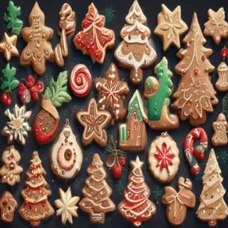 clipart christmas cookies