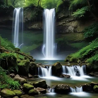 desktop waterfall backgrounds