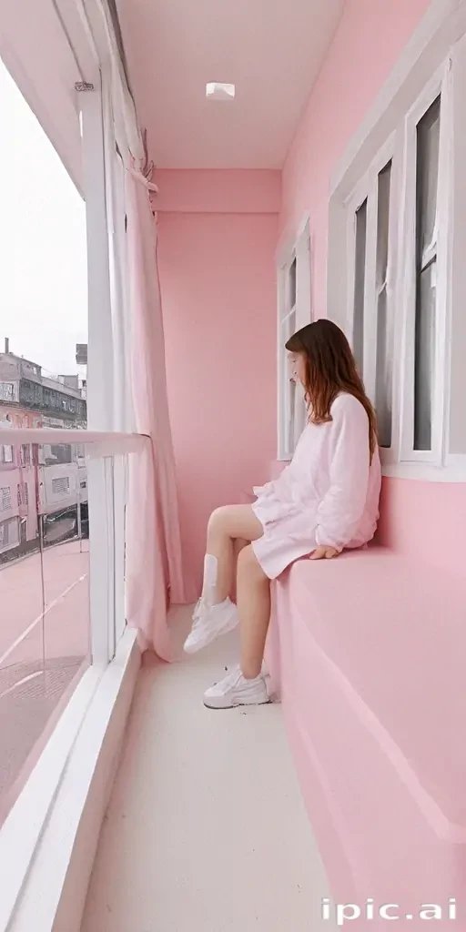 pink and white aesthetic