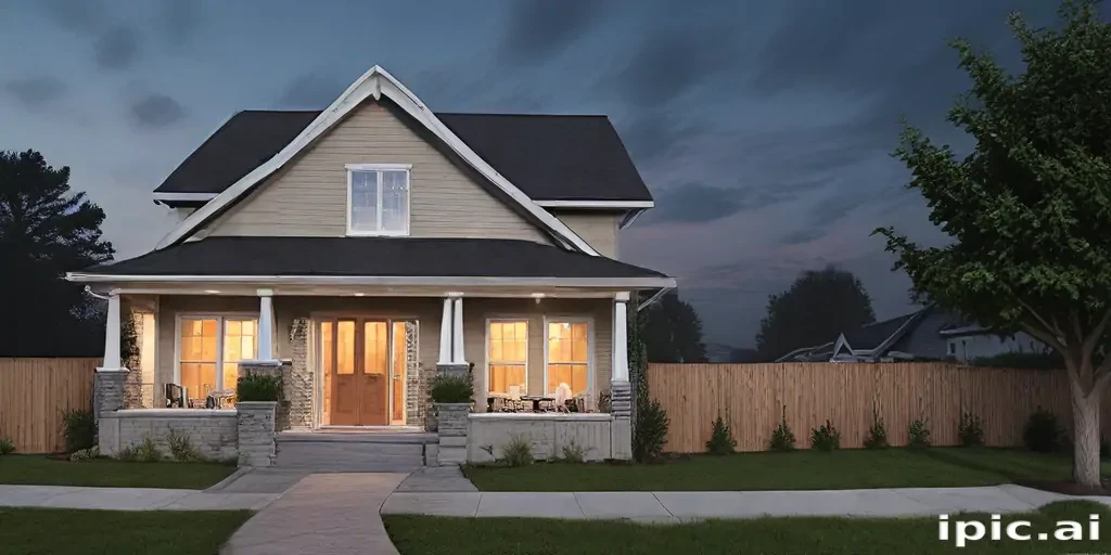 background of a house