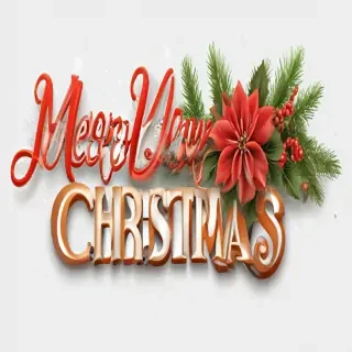 merry christmas png transparent