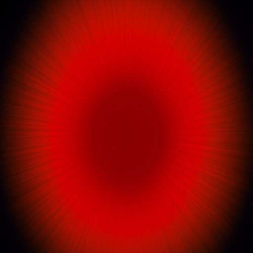 Create a vibrant radial gradient background transitioning from deep red at the center to darker shades at the edges, shot with a Canon EOS R5 at f/2.8, ISO 100, 1/125s, using a wide-angle lens at 24mm for a sharp focus and enhanced color depth.