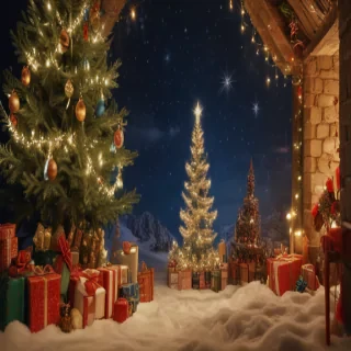 merry christmas no background