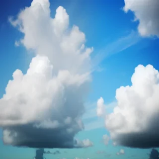 clouds with transparent background
