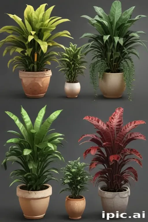 potted plants png
