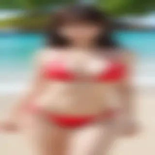 bikini girl ai