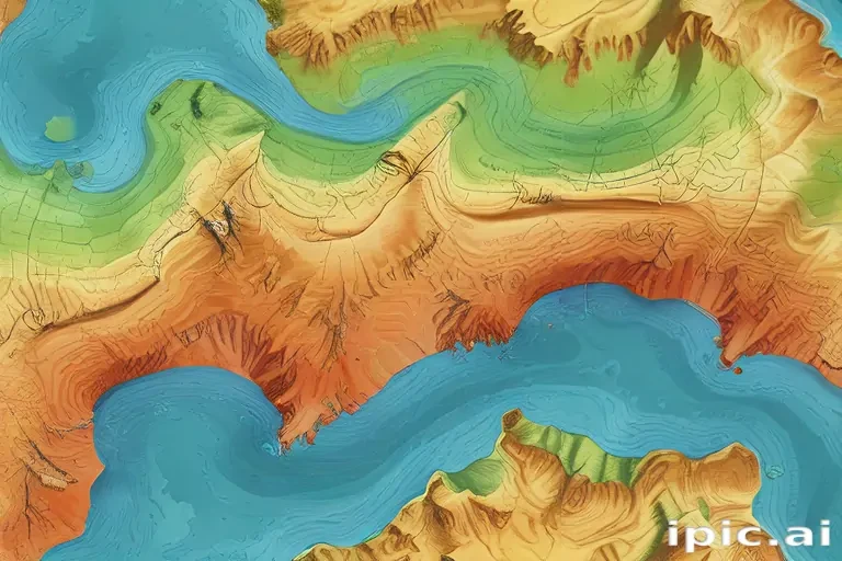 topography png