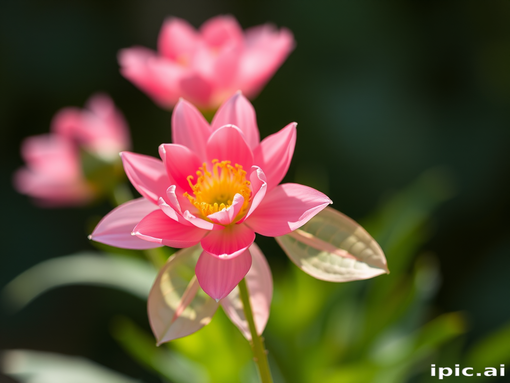 flower transparent border