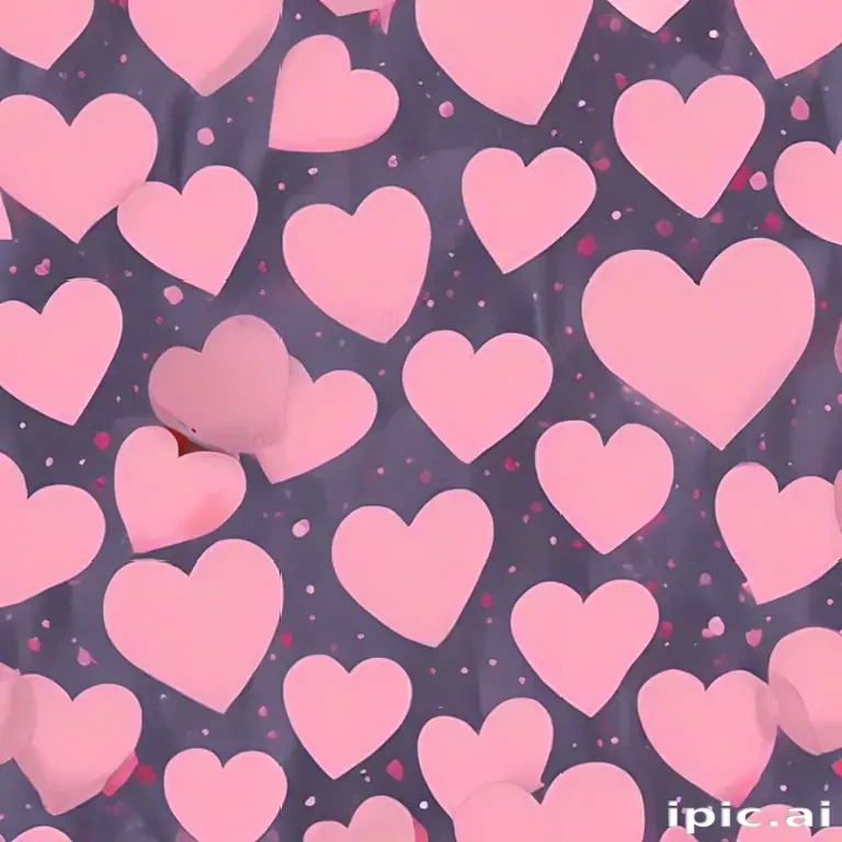 pink hearts background