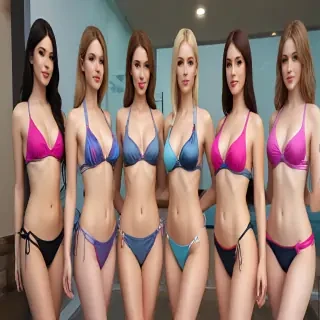 ai bikini girls