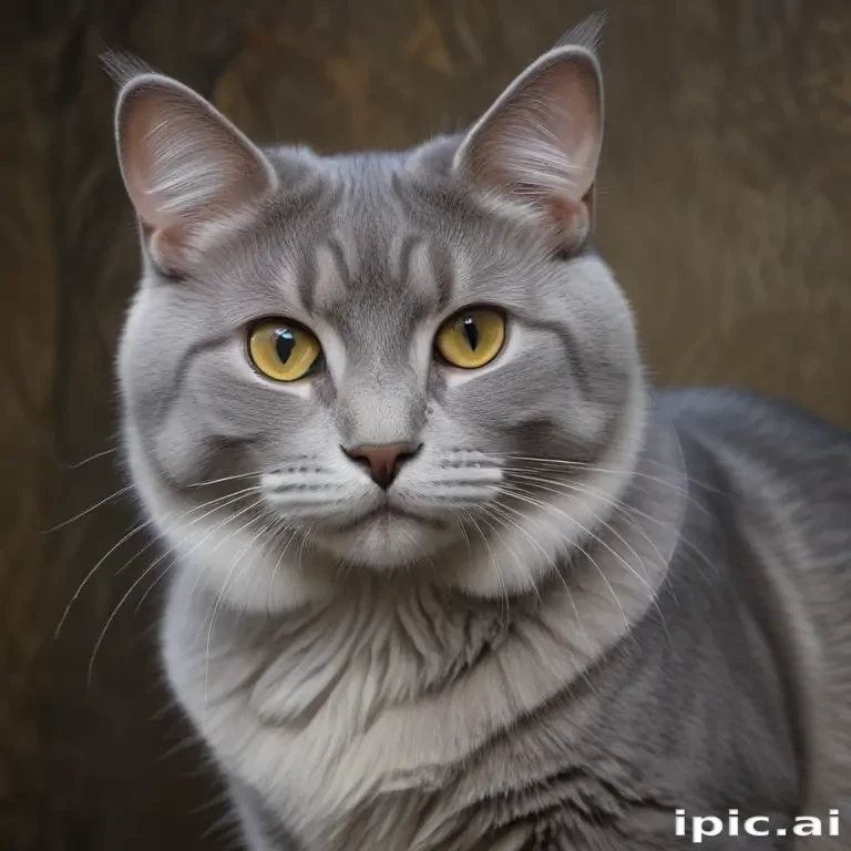 grey cat