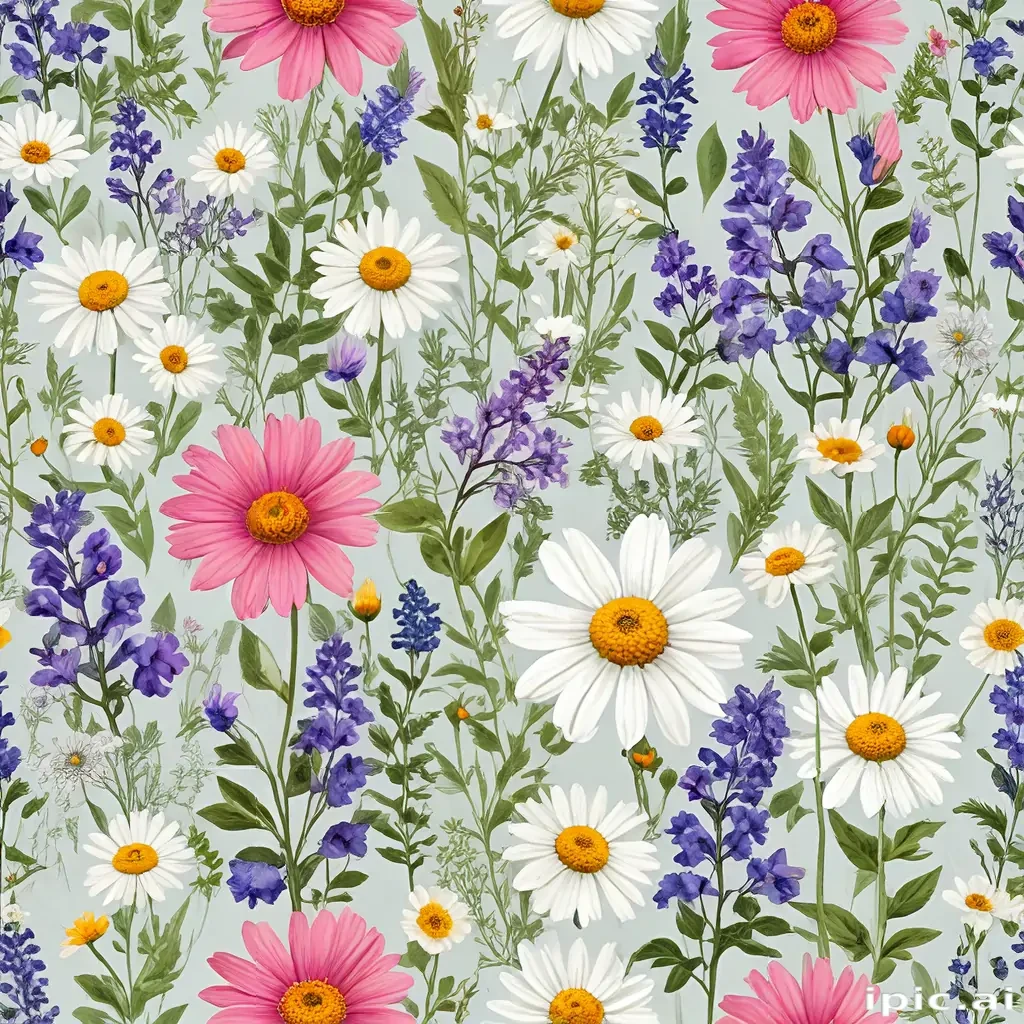 wildflowers transparent background