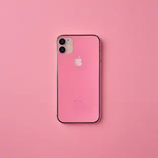 iphone pink background