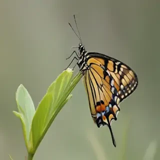 caterpillar to butterfly