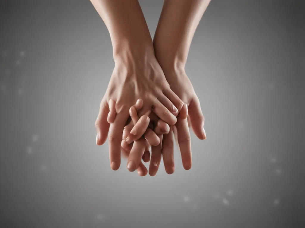 hands reaching out png