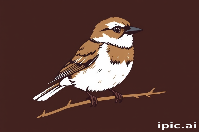 sparrow clipart