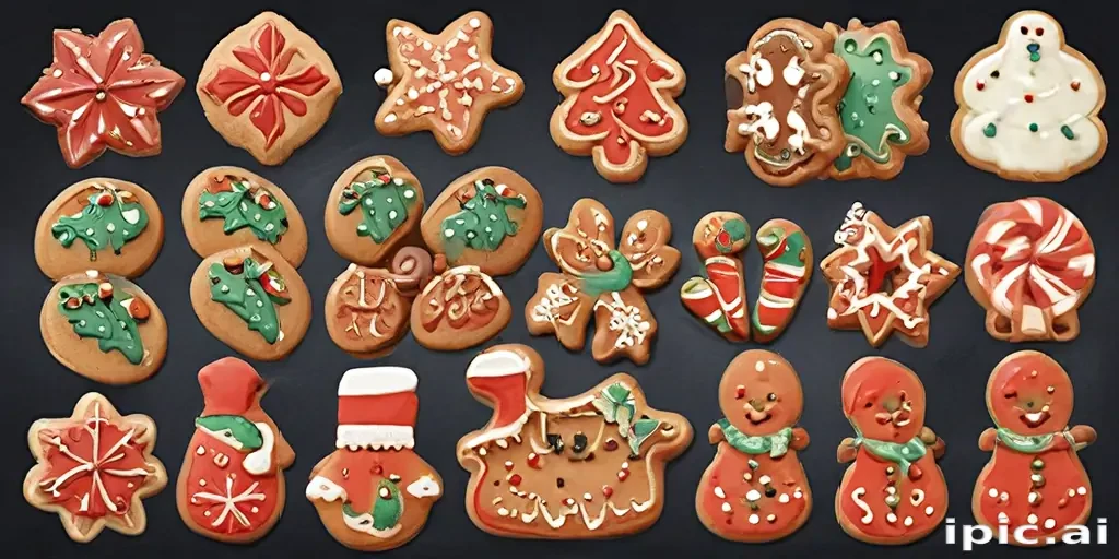 clip art christmas cookies