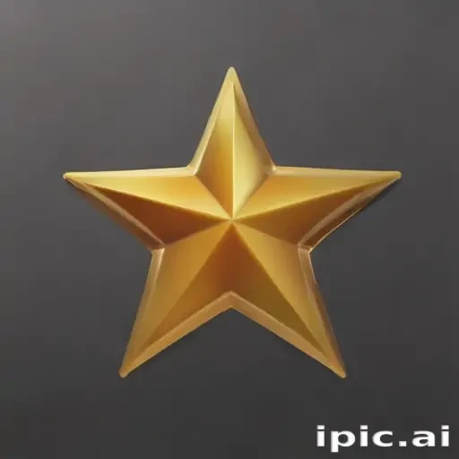 gold star sticker png