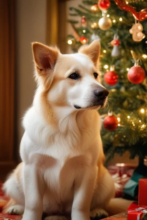 christmas dog pics