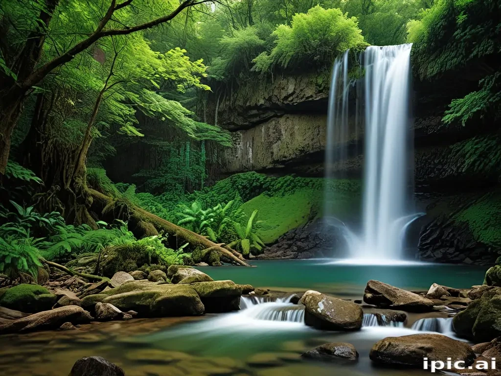 desktop waterfall backgrounds