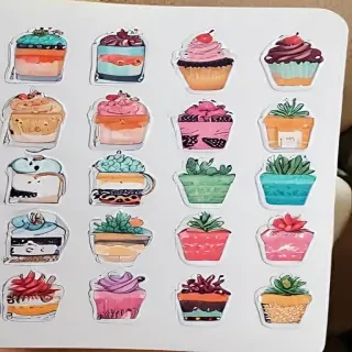 printable sticker aesthetic