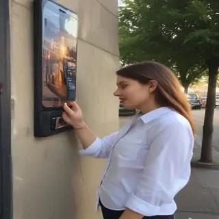 person holding phone