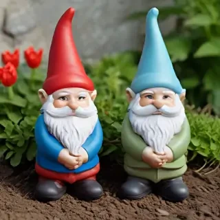 garden gnomes