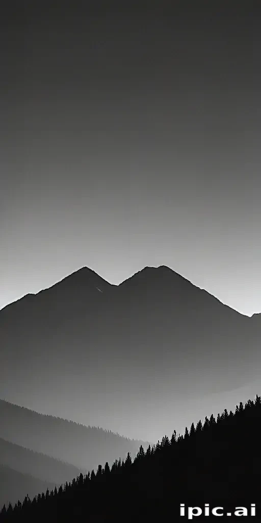 mountain silhouette