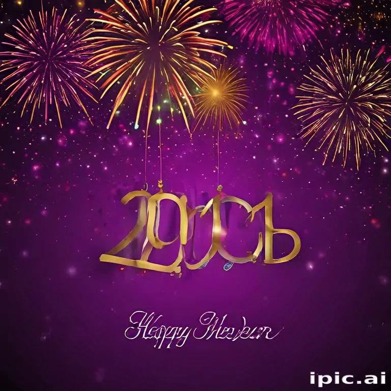 background happy new year