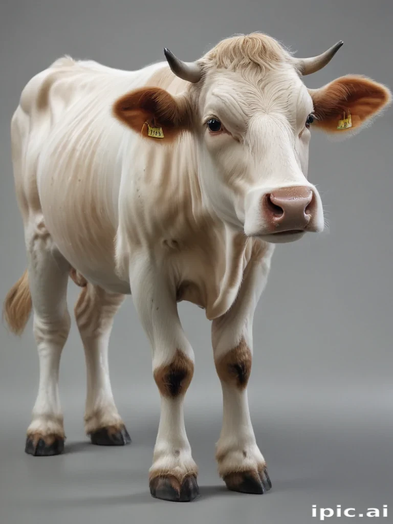 transparent cow